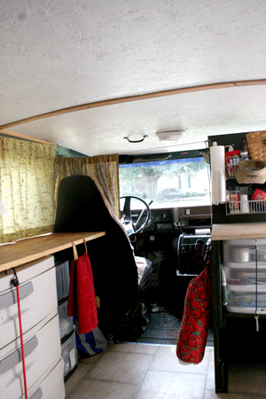 Front of Van Front of Van